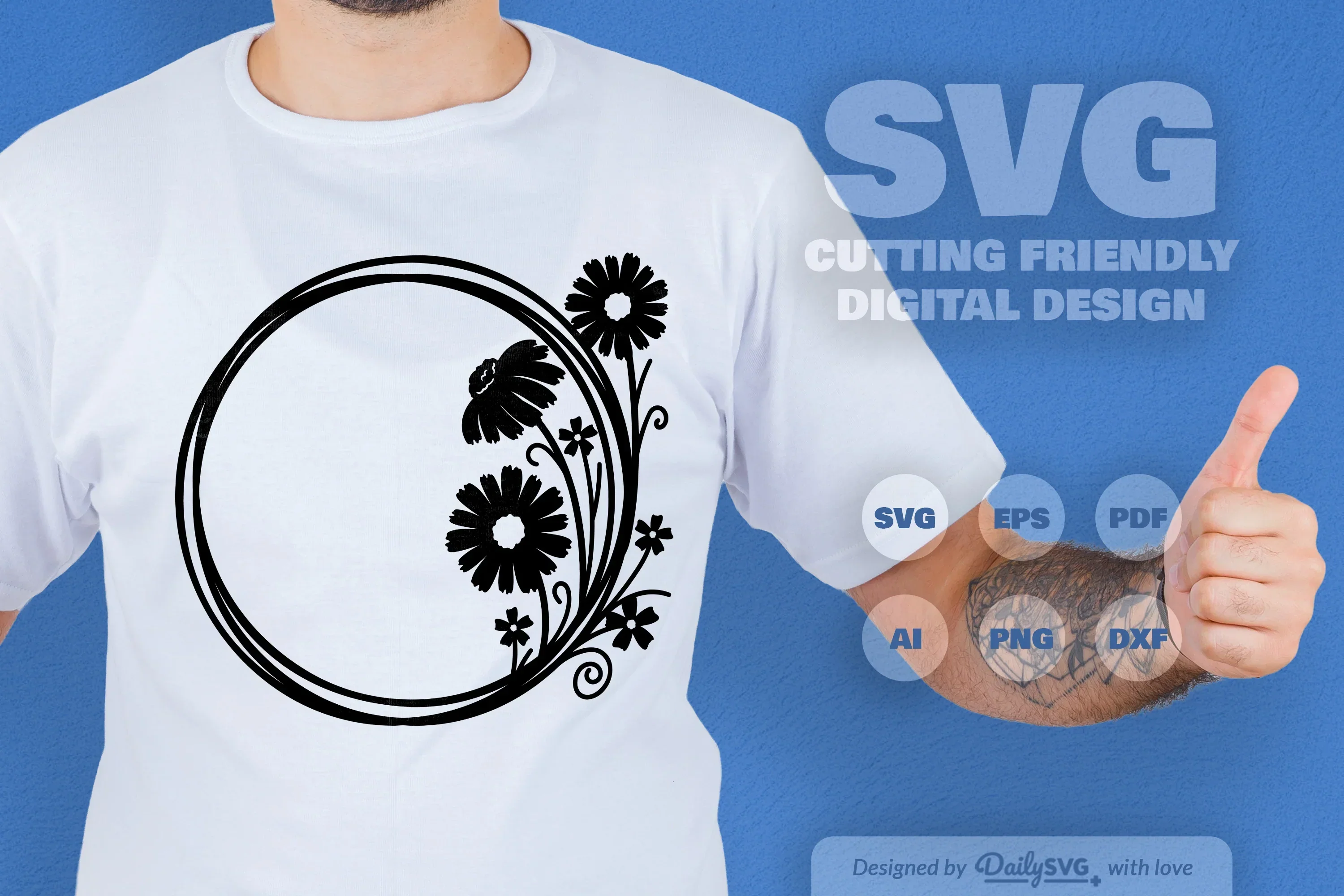 Wild Floral SVG Bundle for Creative Projects - Image 3