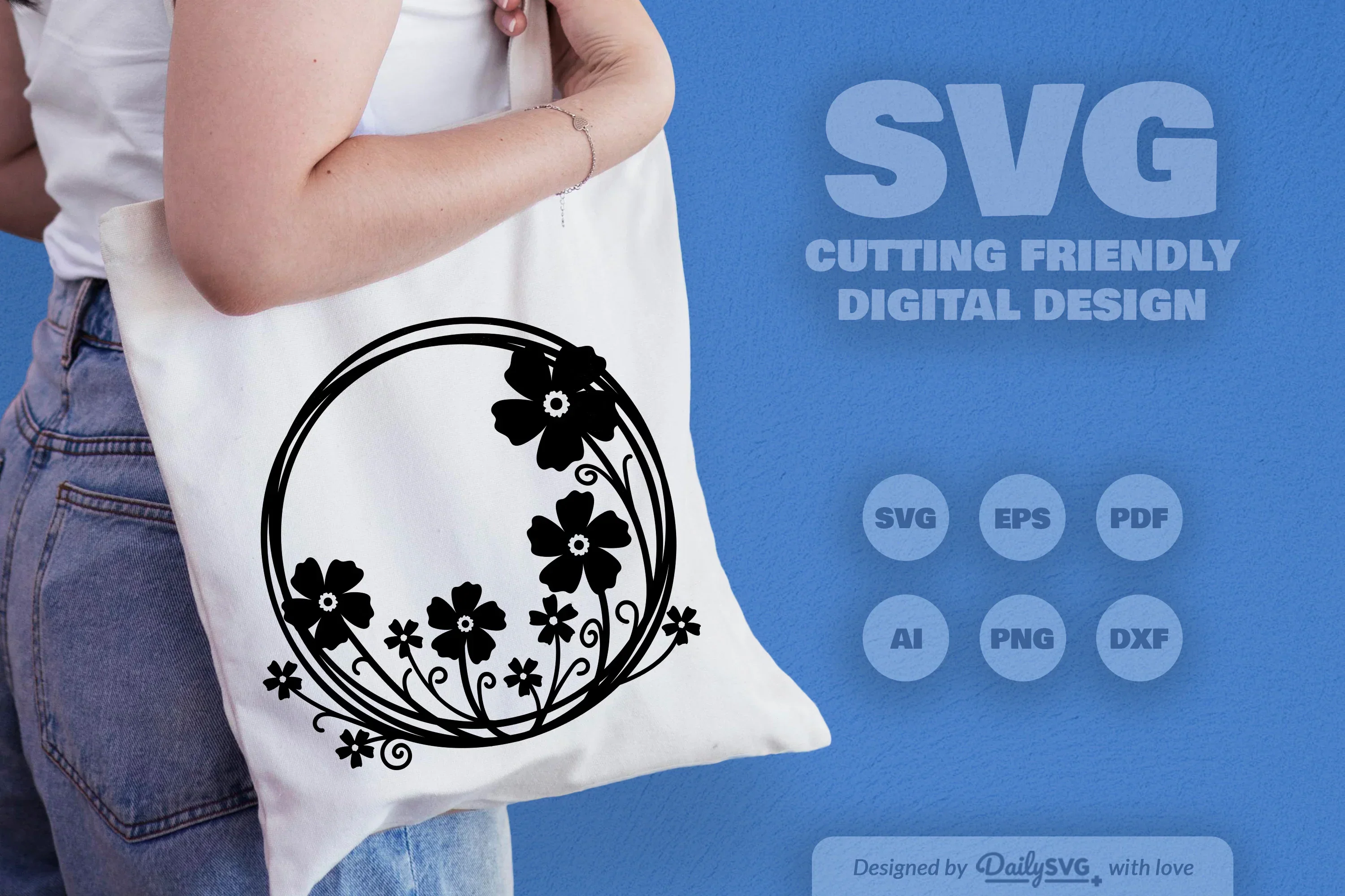 Wild Floral SVG Bundle: Vibrant Blooms Collection - Image 4