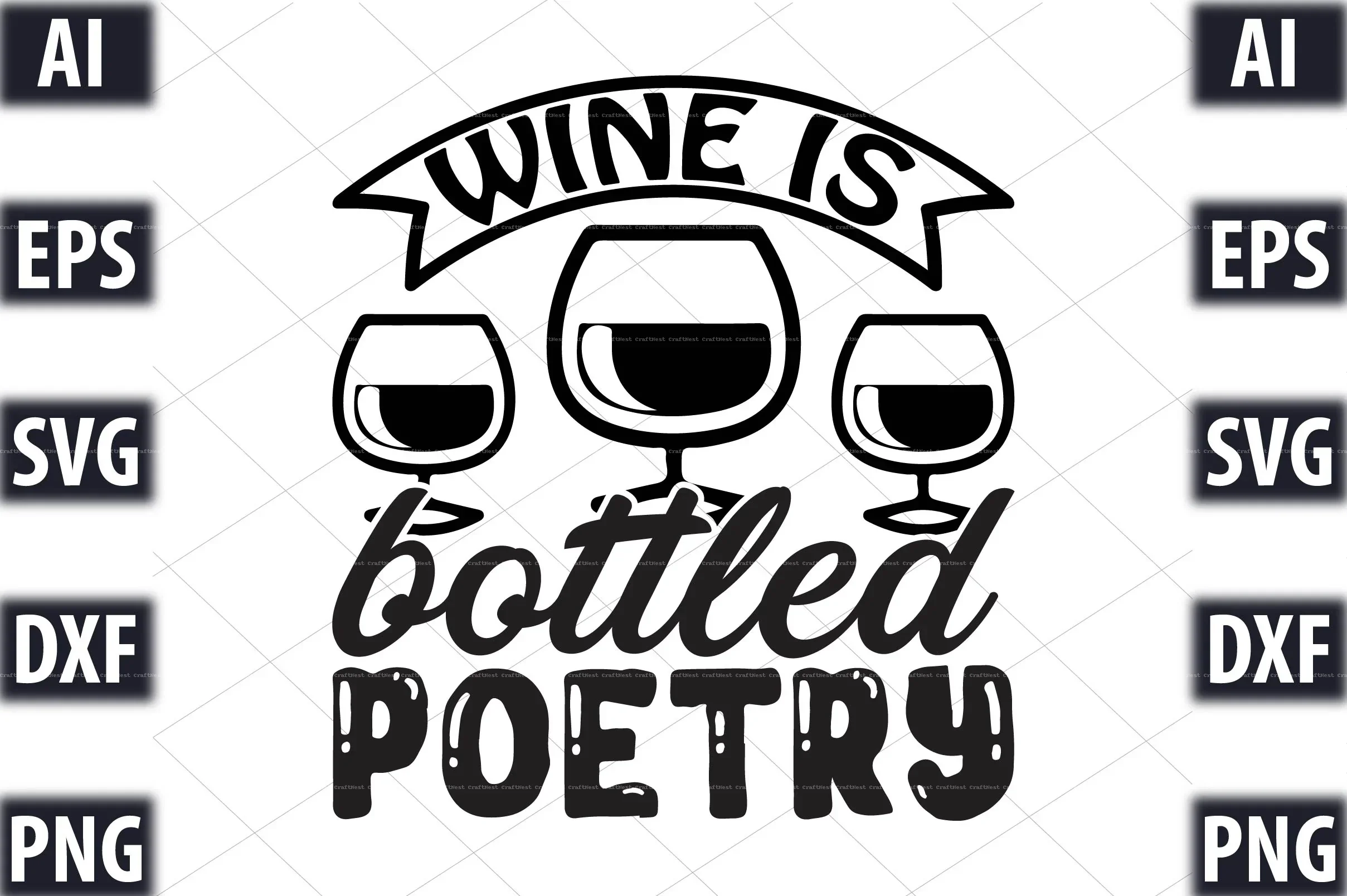 Wine Design SVG Bundle - Image 17