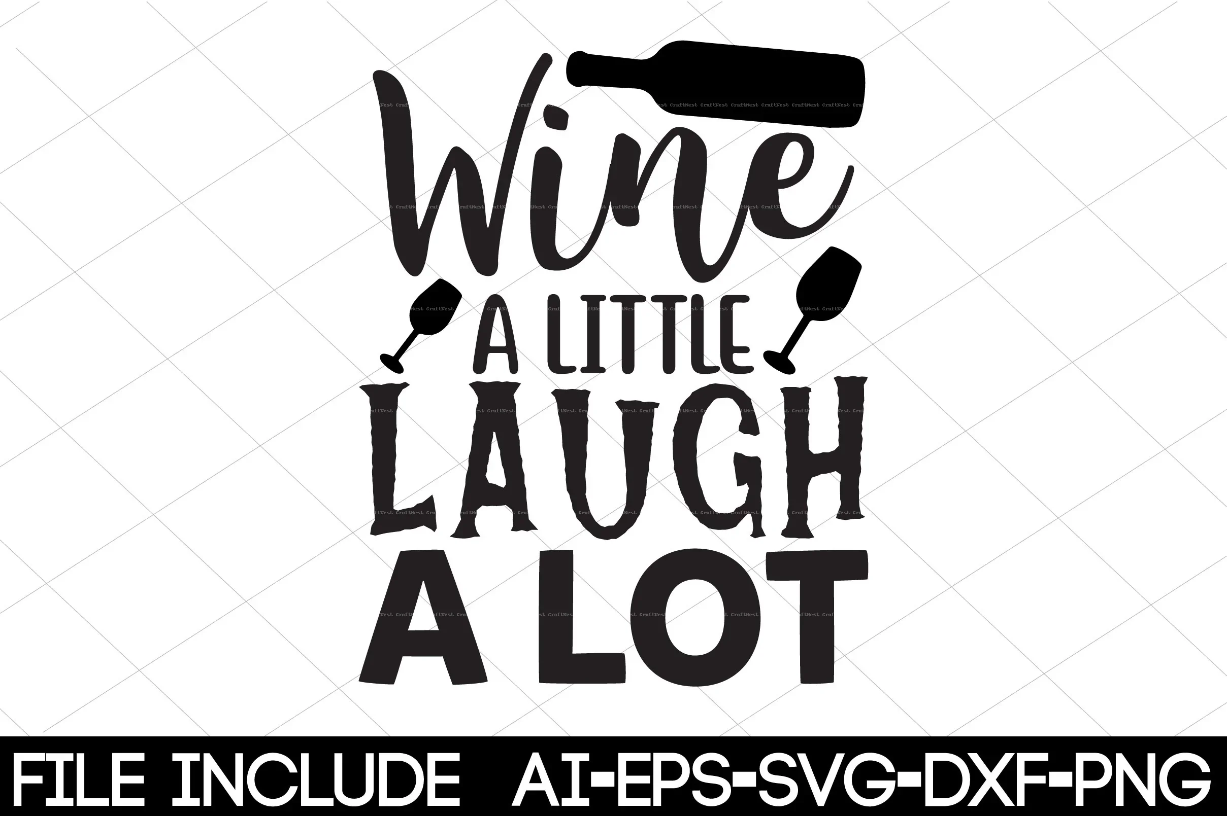 Wine Designs SVG Bundle for Creative Projects - Image 11