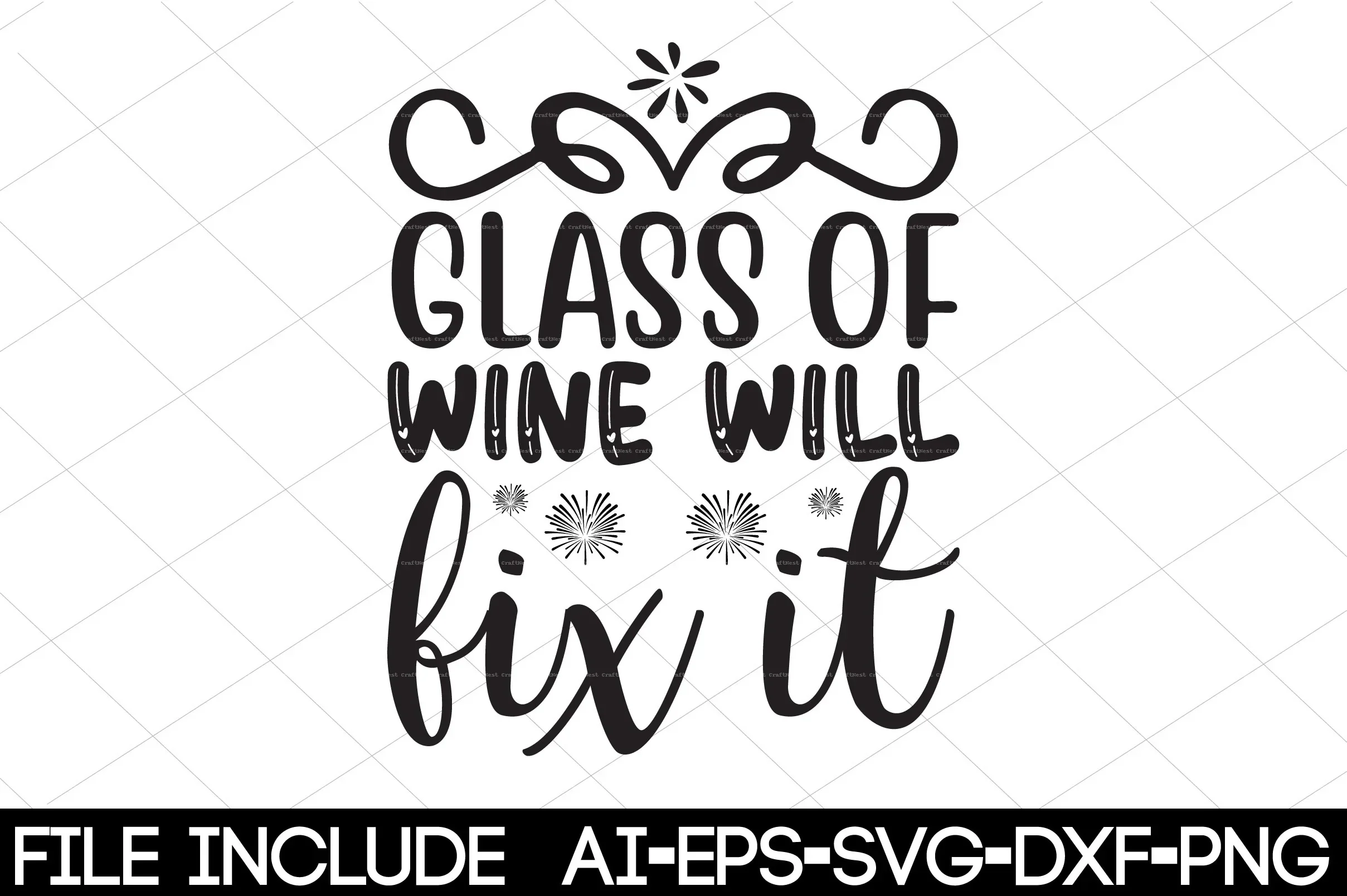 Wine Designs SVG Bundle for Creative Projects - Image 3