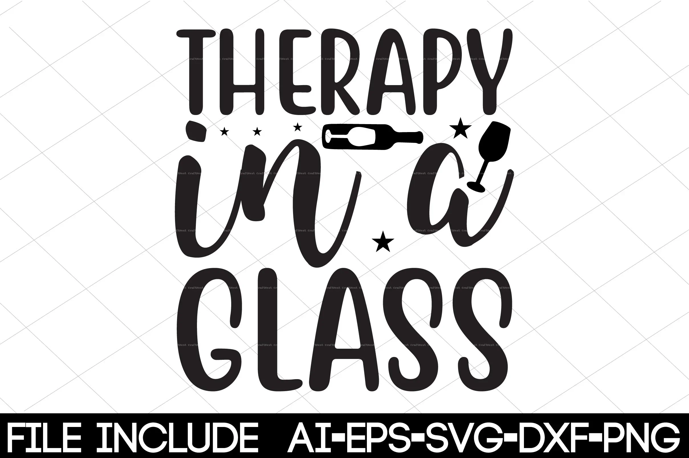 Wine Designs SVG Bundle for Creative Projects - Image 9