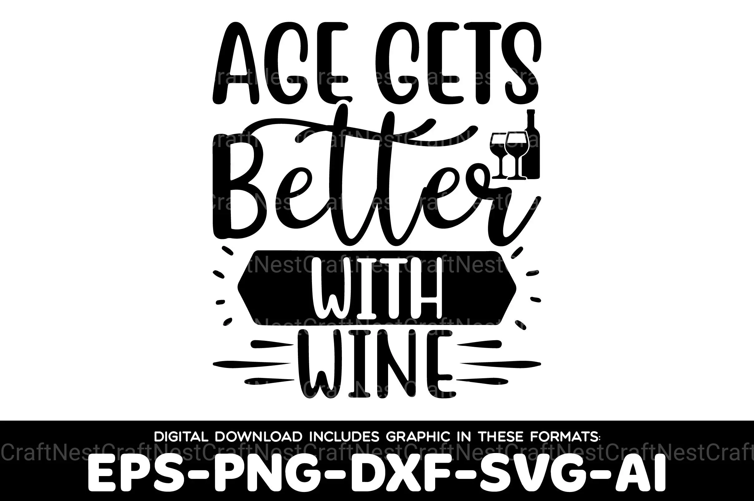 Wine SVG Bundle - Image 5