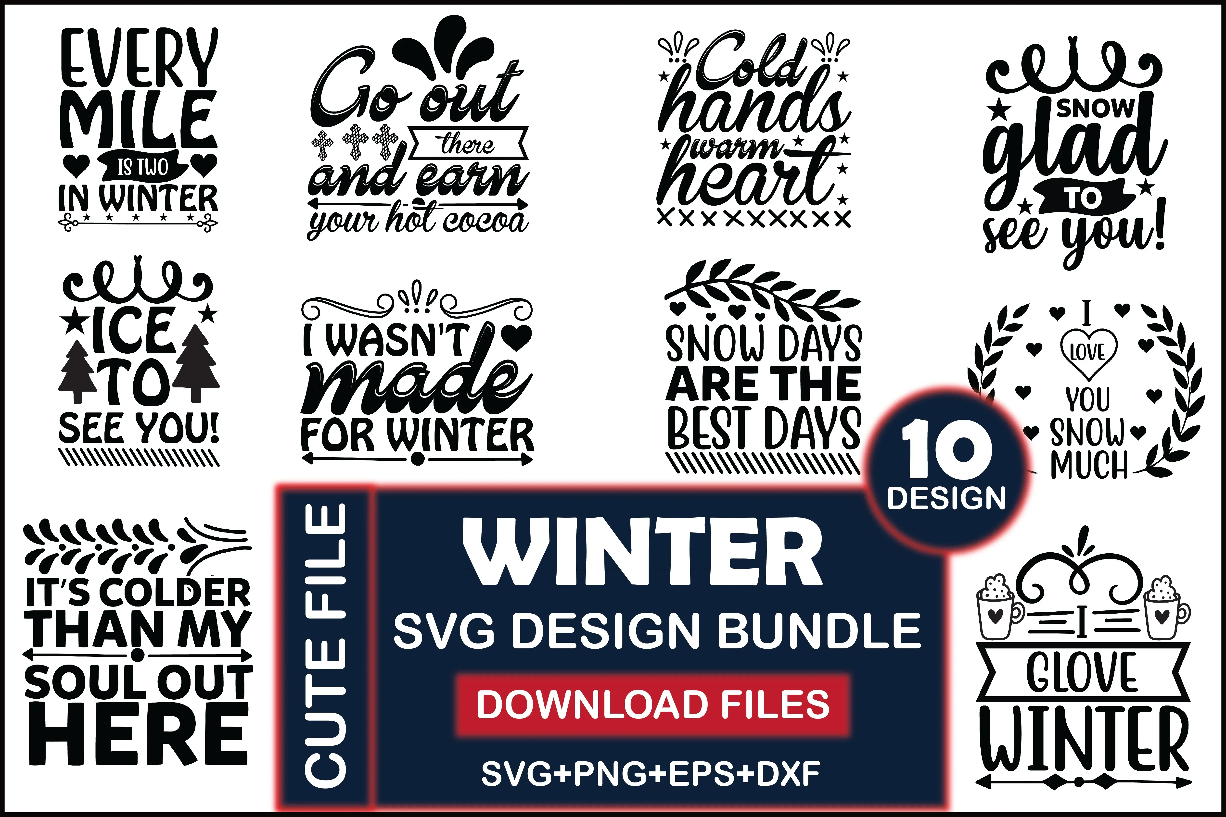 Winter SVG Bundle - Image 3
