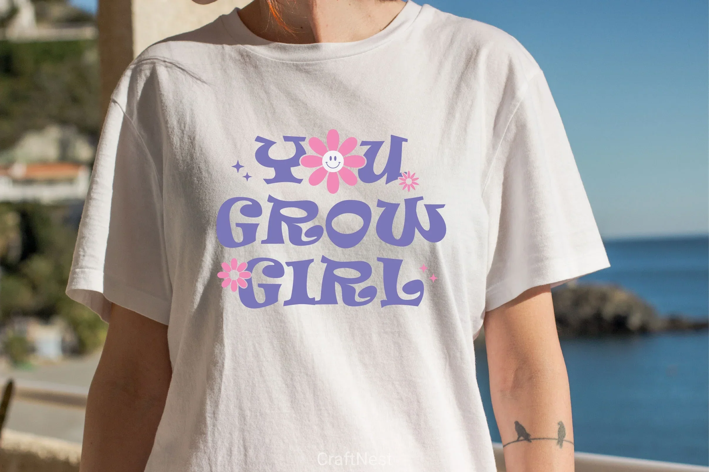 You Grow Girl SVG Bundle - Image 2