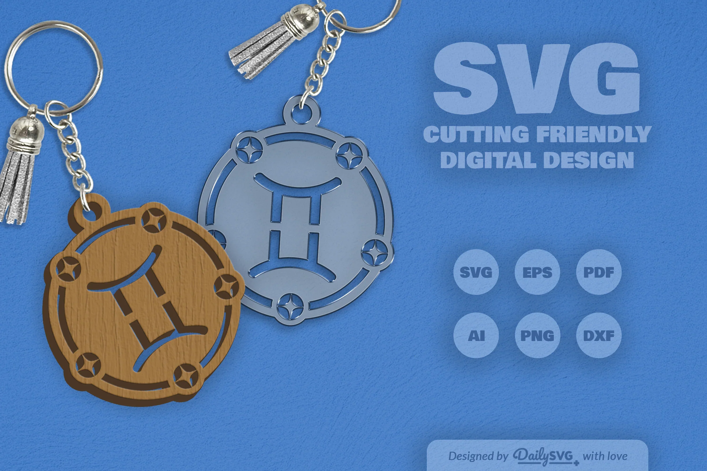 Zodiac Gemini SVG Bundle - Image 2