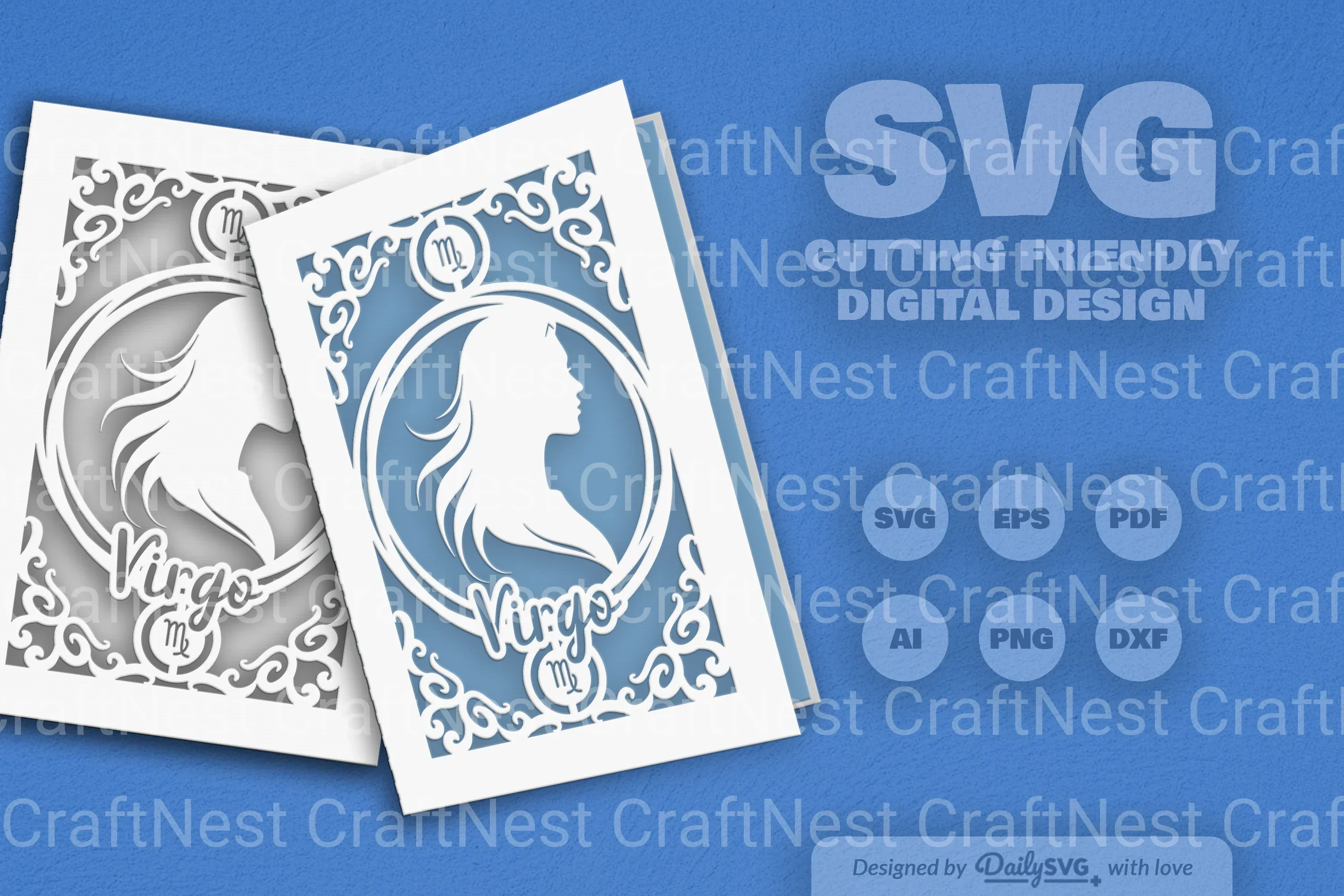 Zodiac Virgo SVG Bundle: Perfect Gifts for Virgos - Image 2